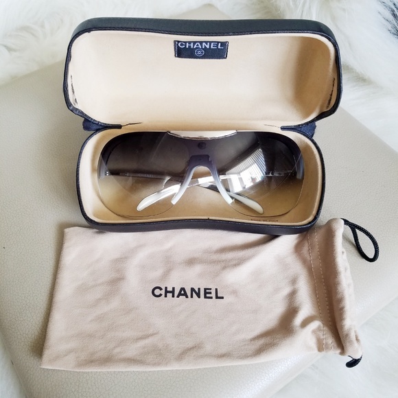 white shield sunglasses